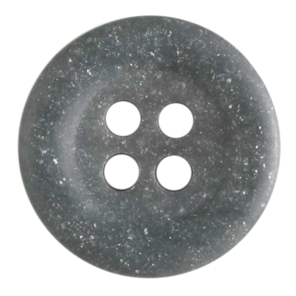 Gray Glitter Buttons 4 Hole Sew Through Style